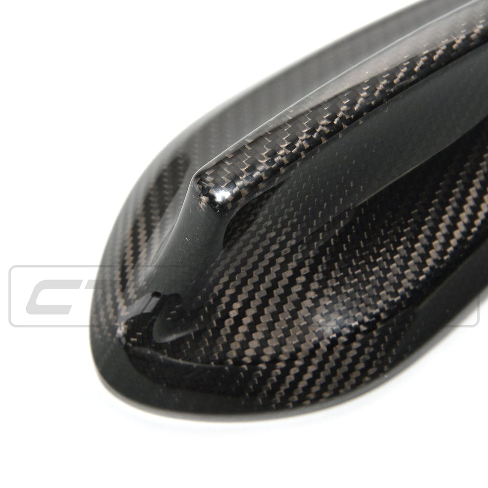 CT Carbon Dry Carbon Fibre Shark Fin Roof Aerial/Antenna Cover Cap for BMW F-Series Fxx – F87 M2/M2C, F80 M3, F82/F83 M4, F22 2 Series, F30/F31 3 Series, F32 4 Series – Pre-Preg Overlay, M Performance Style