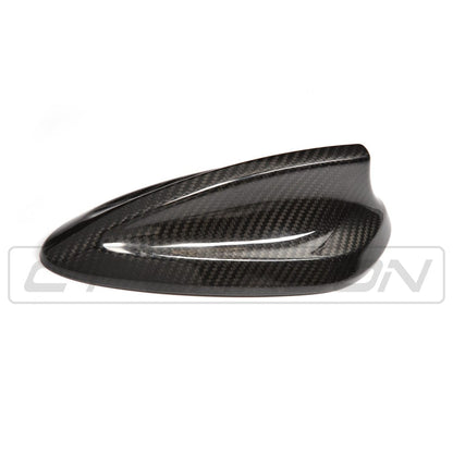 CT Carbon Dry Carbon Fibre Shark Fin Roof Aerial/Antenna Cover Cap for BMW F-Series Fxx – F87 M2/M2C, F80 M3, F82/F83 M4, F22 2 Series, F30/F31 3 Series, F32 4 Series – Pre-Preg Overlay, M Performance Style
