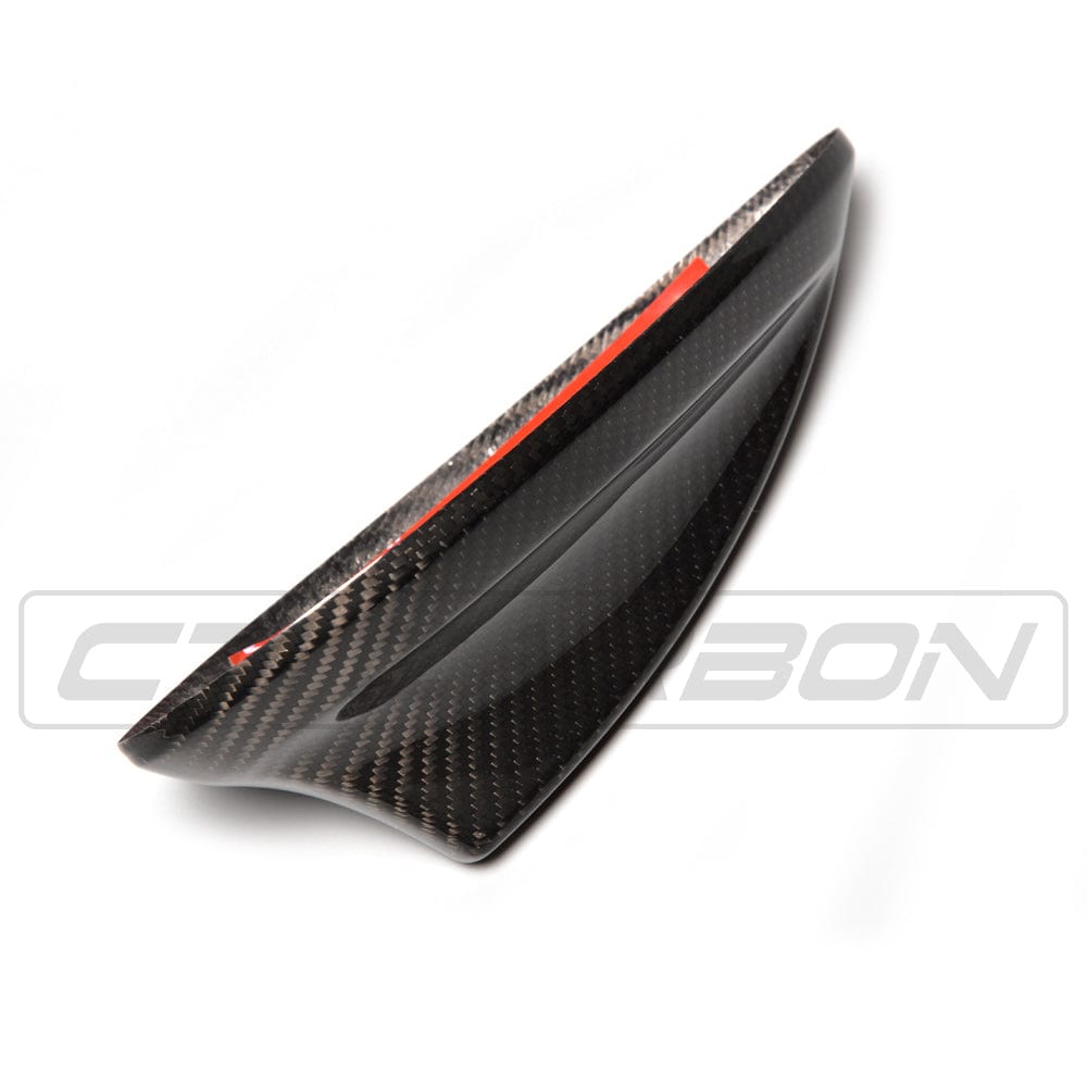 CT Carbon Dry Carbon Fibre Shark Fin Roof Aerial/Antenna Cover Cap for BMW F-Series Fxx – F87 M2/M2C, F80 M3, F82/F83 M4, F22 2 Series, F30/F31 3 Series, F32 4 Series – Pre-Preg Overlay, M Performance Style