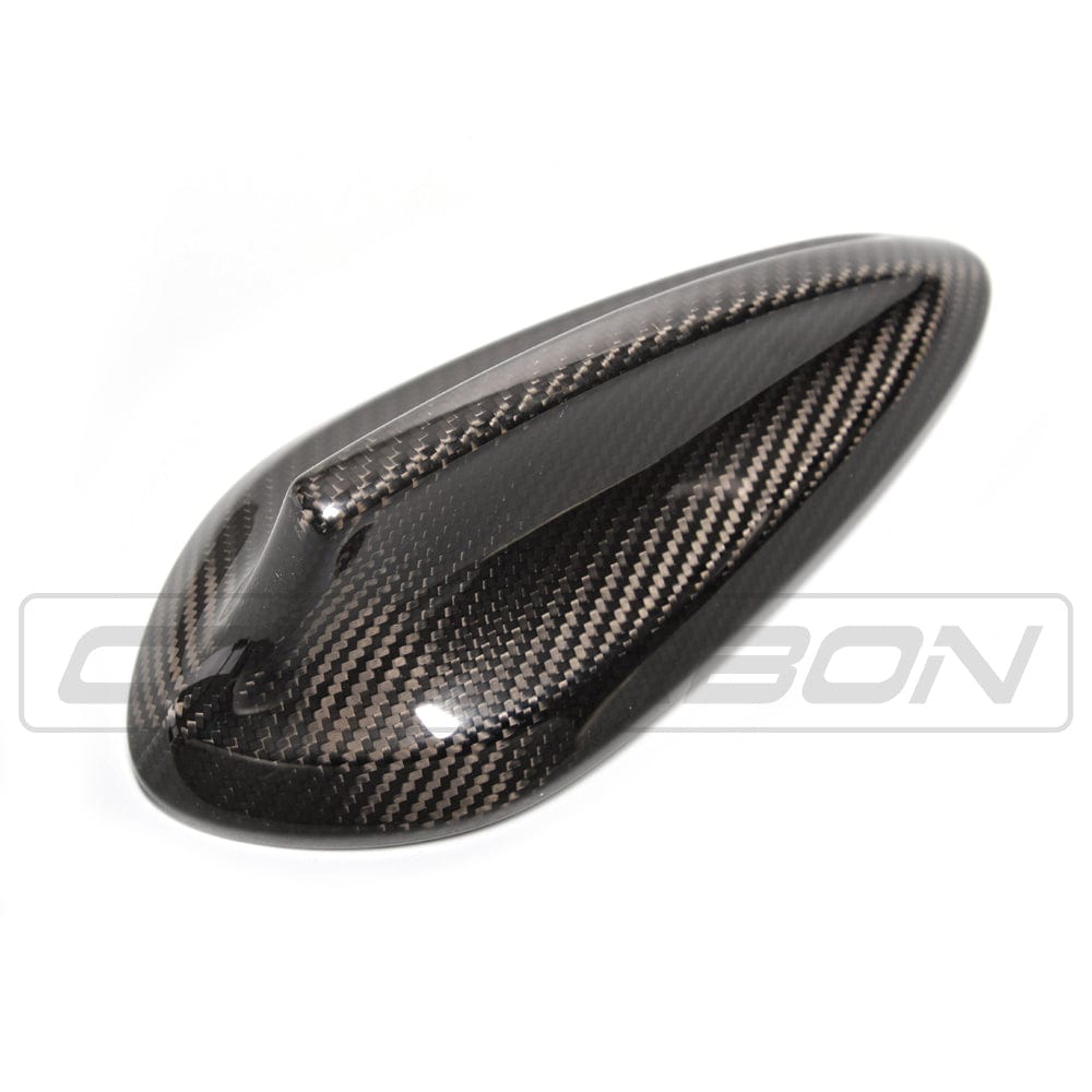 CT Carbon Dry Carbon Fibre Shark Fin Roof Aerial/Antenna Cover Cap for BMW F-Series Fxx – F87 M2/M2C, F80 M3, F82/F83 M4, F22 2 Series, F30/F31 3 Series, F32 4 Series – Pre-Preg Overlay, M Performance Style