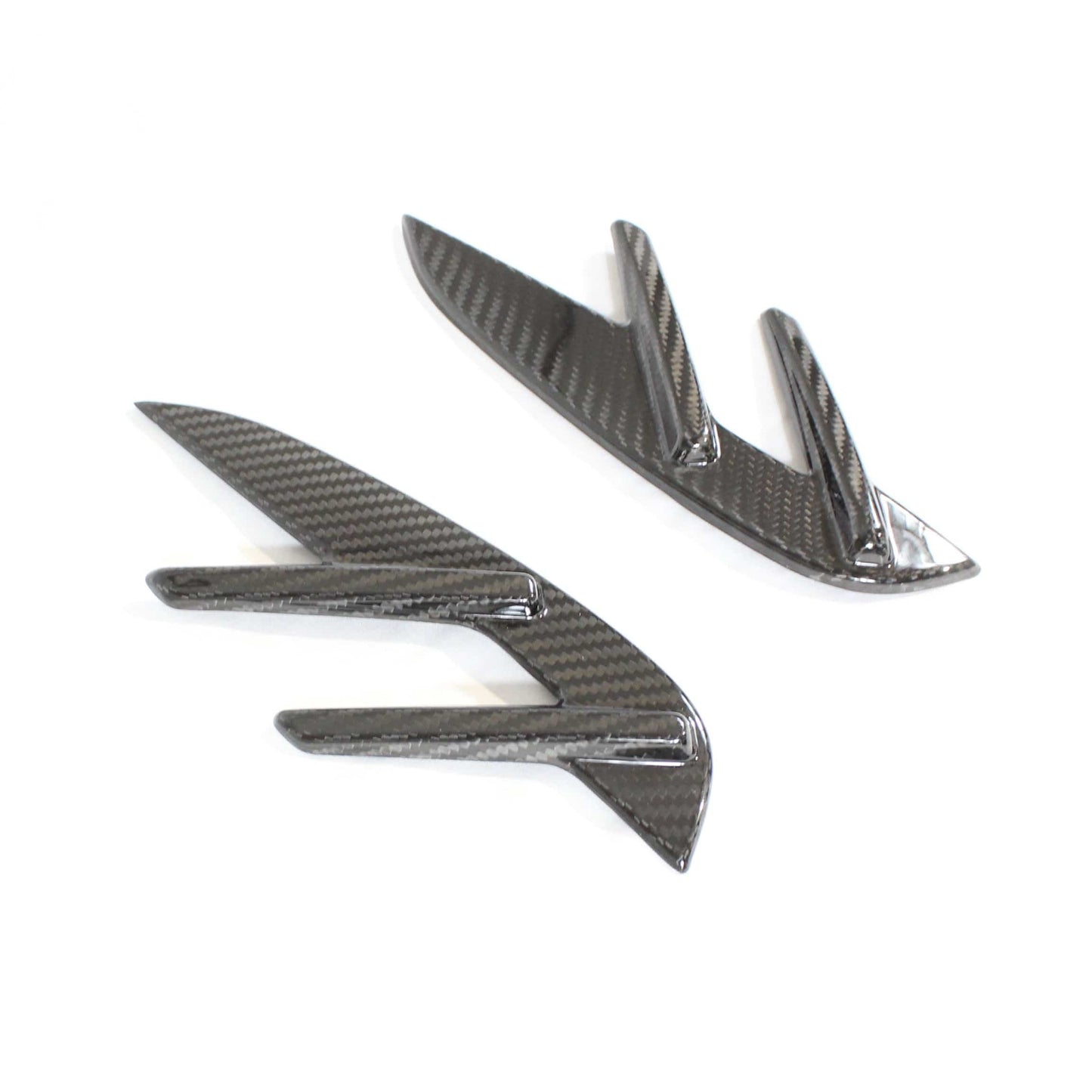 BMW M3 G80/G81 2021+ Carbon Fibre Side Vent Covers – Wing Vent Overlays / Fender Gill Trim / Side Repeater Surround / Air Outlet Garnish by CT Carbon (Saloon & Touring) – Pre-preg Stick-On OEM Style