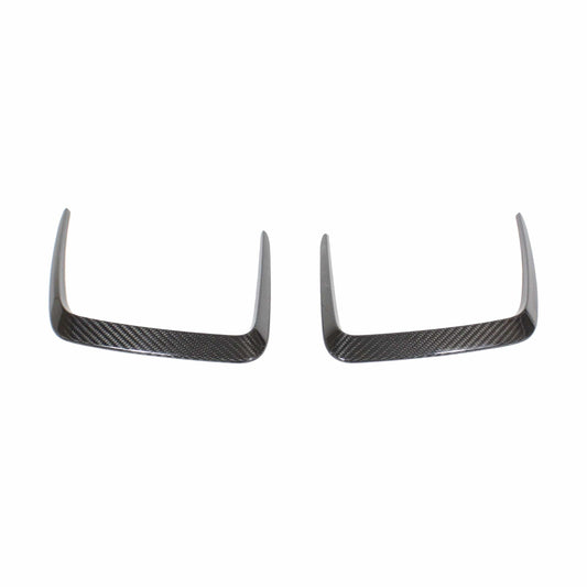 BMW M3/M4 G80 G81 G82 G83 G8X Carbon Fibre/Fiber Bonnet Hood Trim Covers Overlays Vent Surrounds Garnish - Pre-Preg Carbon Bonnet Accents Inserts Skins 2021+