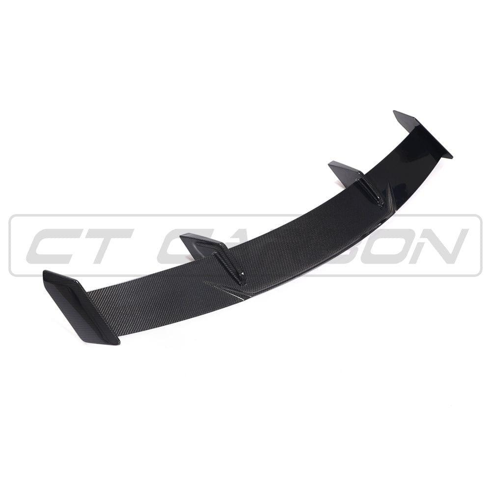BMW M3 (G80) / M4 (G82) Carbon Fibre/Carbon Fiber Rear Spoiler – Boot/Trunk Lip High Kick, M Performance MP Style Rear Wing – 2021+