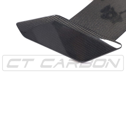 BMW M3 (G80) / M4 (G82) Carbon Fibre/Carbon Fiber Rear Spoiler – Boot/Trunk Lip High Kick, M Performance MP Style Rear Wing – 2021+