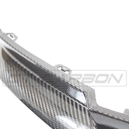 BMW M3 G80/G81 Carbon Fibre Rear Spats Corner Trims - Bumper Extensions/End Caps | Pre-Preg CFRP | OEM Factory Style | Fits 2021+ Saloon & Touring (CT Carbon)