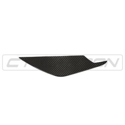 BMW M3/M4 G80 G81 G82 G83 Carbon Fiber/Fibre Front Bumper Canards/Side Canards & Dive Planes – Bumper Winglets/Aero Fins (Dry Pre-Preg CFRP) by CT Carbon – Track-Style Corner Flicks Upgrade G8X
