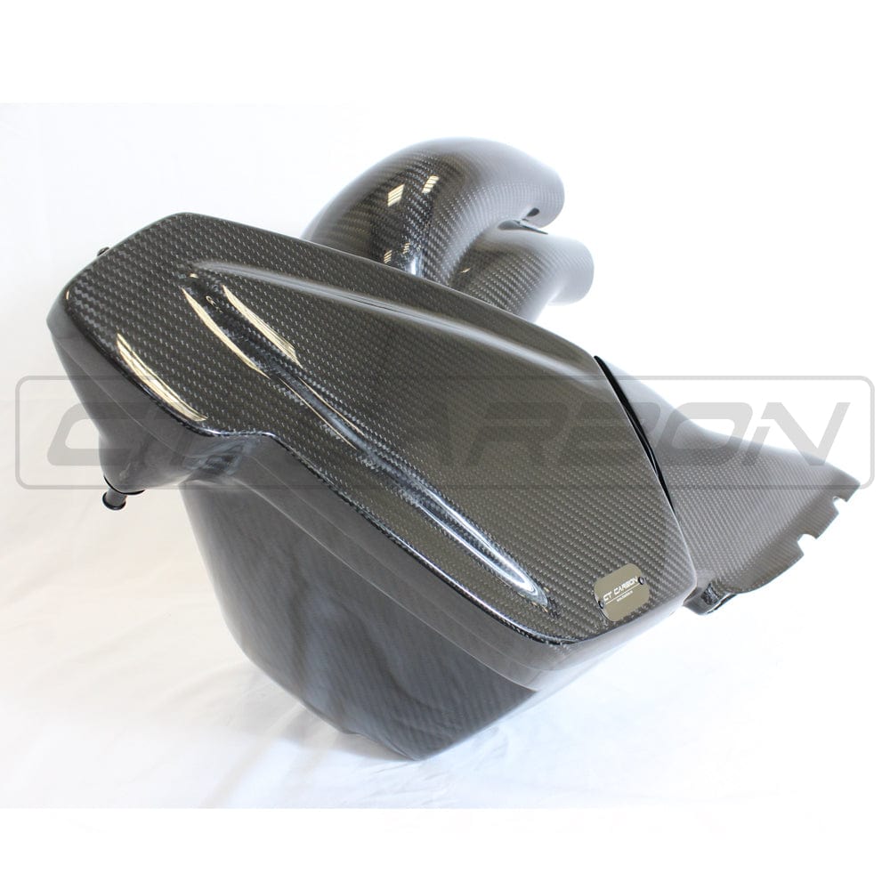 Audi RS6/RS7 C7 4.0T (2013-2018) Carbon Fibre/Fiber Induction Kit - CT Carbon Performance Air Intake / Cold Air Intake System, Gloss Prepreg Carbon Airbox Upgrade, OEM+ Fit