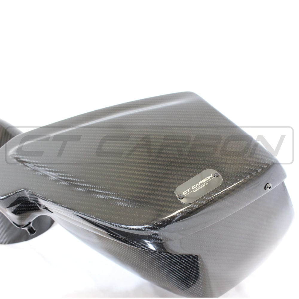 Audi RS6/RS7 C7 4.0T (2013-2018) Carbon Fibre/Fiber Induction Kit - CT Carbon Performance Air Intake / Cold Air Intake System, Gloss Prepreg Carbon Airbox Upgrade, OEM+ Fit