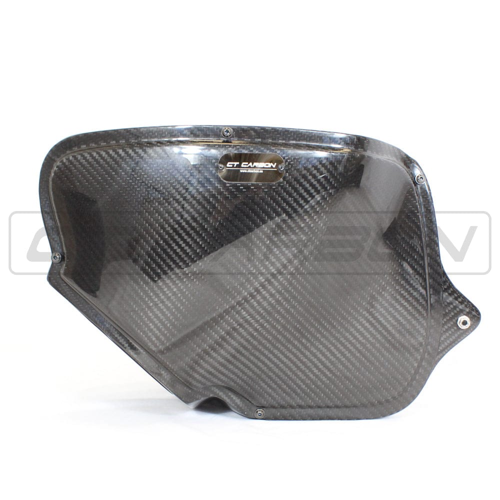 CT Carbon Pre-Preg Carbon Fibre/Fiber Cold Air Intake / Induction Kit for BMW N55 F-Series 35i – M2 F87, 135i F20, 235i F22, 335i F30, 435i F32, 535i F10 – Performance Airbox/CAI Upgrade Air Intake System
