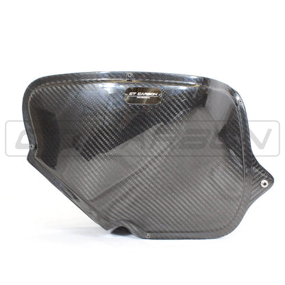 CT Carbon Pre-Preg Carbon Fibre/Fiber Cold Air Intake / Induction Kit for BMW N55 F-Series 35i – M2 F87, 135i F20, 235i F22, 335i F30, 435i F32, 535i F10 – Performance Airbox/CAI Upgrade Air Intake System