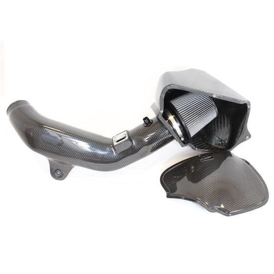 CT Carbon Pre-Preg Carbon Fibre/Fiber Cold Air Intake / Induction Kit for BMW N55 F-Series 35i – M2 F87, 135i F20, 235i F22, 335i F30, 435i F32, 535i F10 – Performance Airbox/CAI Upgrade Air Intake System