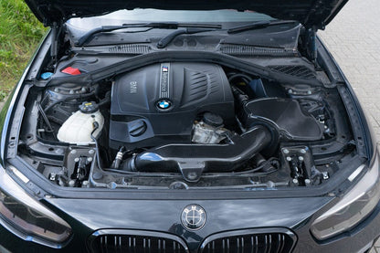 CT Carbon Pre-Preg Carbon Fibre/Fiber Cold Air Intake / Induction Kit for BMW N55 F-Series 35i – M2 F87, 135i F20, 235i F22, 335i F30, 435i F32, 535i F10 – Performance Airbox/CAI Upgrade Air Intake System