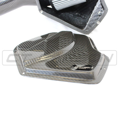 CT Carbon Pre-Preg CFRP Intake for BMW M2 Competition F87/F87C, M3 F80, M4 F82/F83 (2014-2021) – Cold Air Intake/Induction Kit/Carbon Fibre/Fiber Airbox – S55 Twin-Turbo F8X Performance Air Intake System
