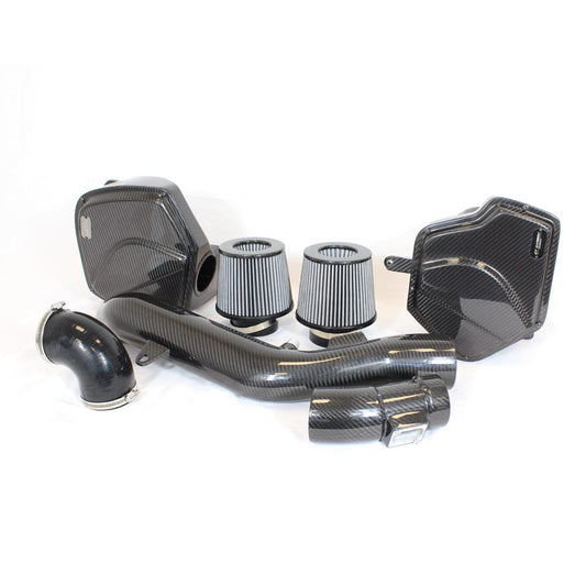CT Carbon Pre-Preg CFRP Intake for BMW M2 Competition F87/F87C, M3 F80, M4 F82/F83 (2014-2021) – Cold Air Intake/Induction Kit/Carbon Fibre/Fiber Airbox – S55 Twin-Turbo F8X Performance Air Intake System