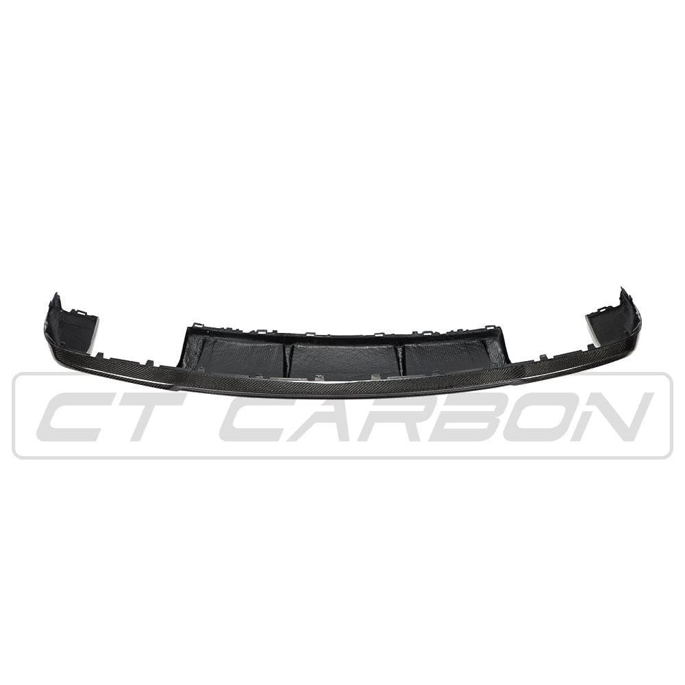 Audi A3 8V Facelift Saloon 2017-2020 Carbon Fibre Rear Diffuser | CT Carbon Rear Valance/Rear Splitter/Lower Bumper Insert | Mk3 Sedan Rear Lip Apron | Fits Standard Bumper (Not S line/S3)