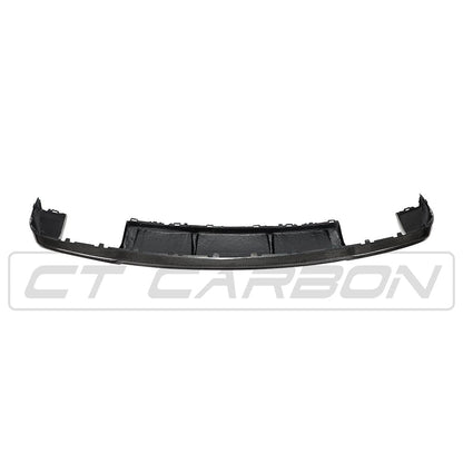 Audi A3 8V Facelift Saloon 2017-2020 Carbon Fibre Rear Diffuser | CT Carbon Rear Valance/Rear Splitter/Lower Bumper Insert | Mk3 Sedan Rear Lip Apron | Fits Standard Bumper (Not S line/S3)