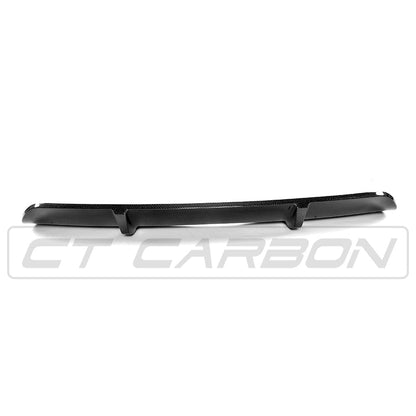BMW X5 F15 (2013–2018) Carbon Fibre Rear Diffuser – M Performance / MP Style Rear Valance / Splitter / Apron, Lower Bumper Insert for M Sport Bumper, Gloss Carbon Fiber, CT Carbon