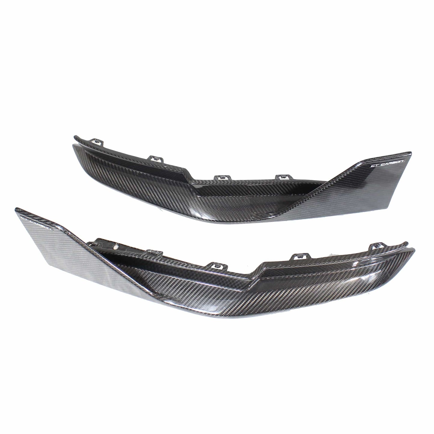 BMW M4 G82/G83 2021+ Carbon Fibre (Carbon Fiber) Rear Spats Bumper Corners Splitters – M Performance (MP) Style Pre-Preg CFRP | Rear Corner Extensions/Valance Trim/Skirt End Pieces | Coupe & Convertible | CT Carbon