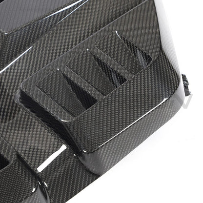 CT Carbon BMW M2 G87, M3 G80/G81, M4 G82/G83 Carbon Fibre/Carbon Fiber Engine Bay Dress Up Kit – Under‑Bonnet/Underhood Styling Pack & Trim Kit with Engine Cover, Strut Brace, Intake Covers & Slam Panel (G8X)