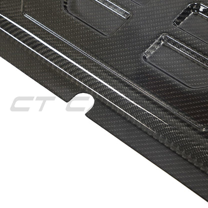CT Carbon BMW M2 G87, M3 G80/G81, M4 G82/G83 Carbon Fibre/Carbon Fiber Engine Bay Dress Up Kit – Under‑Bonnet/Underhood Styling Pack & Trim Kit with Engine Cover, Strut Brace, Intake Covers & Slam Panel (G8X)