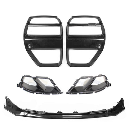 BMW M3/M4 G80/G81/G82/G83 CARBON FIBRE FRONT END PACK - V4 WITH ACC