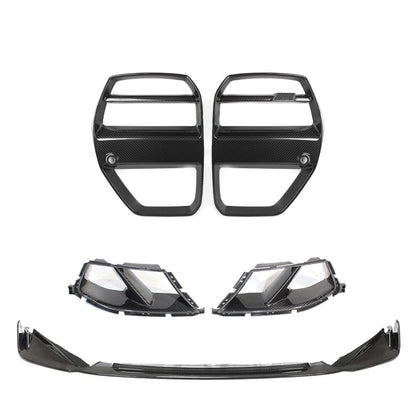 BMW M3/M4 G80/G81/G82/G83 CARBON FIBRE FRONT END PACK - V6 WITH ACC