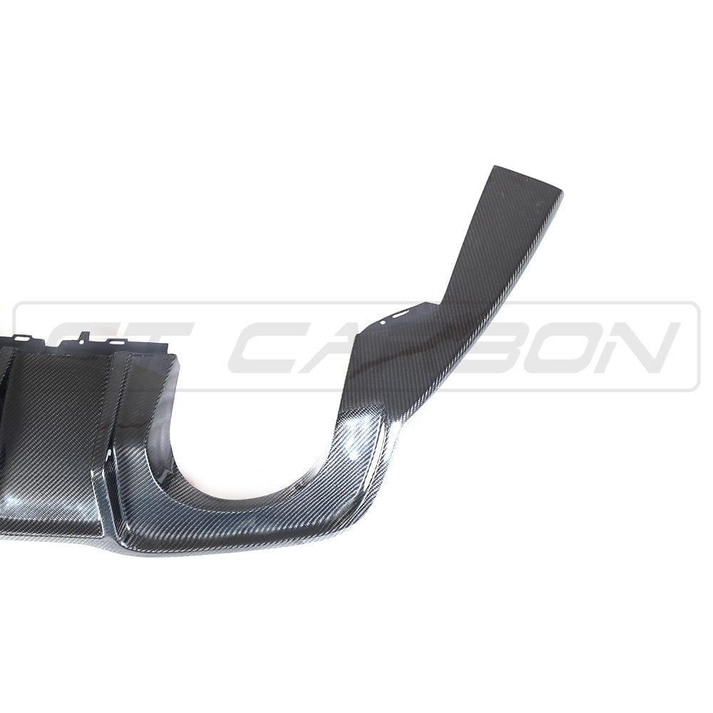 Audi RS3 8V Facelift 2018-2021 Saloon/Sedan 4-Door Gloss Carbon Fibre (Carbon Fiber) Body Kit - Full Aero Styling Pack: Front Splitter, Side Skirts, Rear Diffuser, Boot Spoiler - CT Carbon