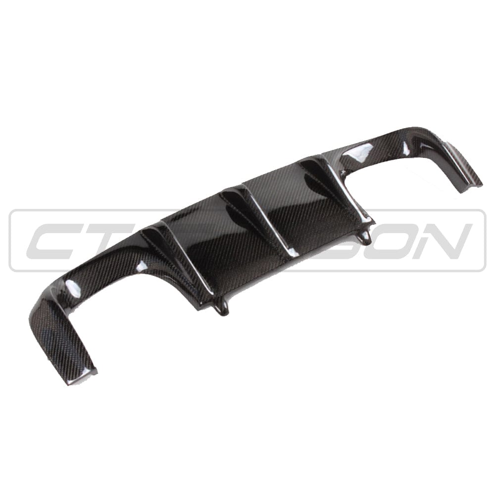 BMW E92 M3 Carbon Fibre (Carbon Fiber) Full Body Kit/Bodykit - M Performance / MP Style Aero Package - Front Splitter, Side Skirts, Rear Diffuser, Lip Spoiler - 2007-2013 Coupe - CT Carbon OEM+