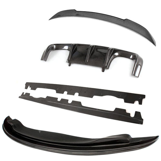 BMW E92 M3 / M3 E92 Carbon Fibre Body Kit V2 Style - Full Carbon Exterior Aero Package (2007-2013 Coupe) by CT Carbon | Carbon Fiber Bodykit Upgrade | OEM+ Styling