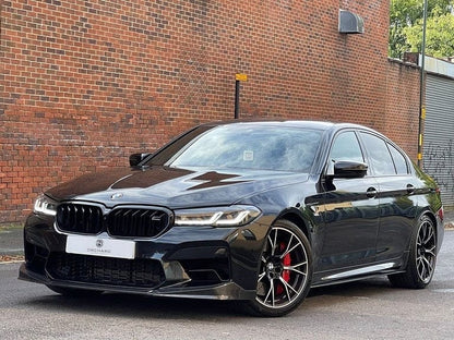 BMW M5 F90 LCI Saloon/Sedan Carbon Fibre/Fiber Full Body Kit - M Performance Style (MP Style) Aero Pack by CT Carbon | Front Splitter, Side Skirts, Rear Diffuser, Boot/Trunk Spoiler | 2020-2025 Facelift, xDrive & Competition