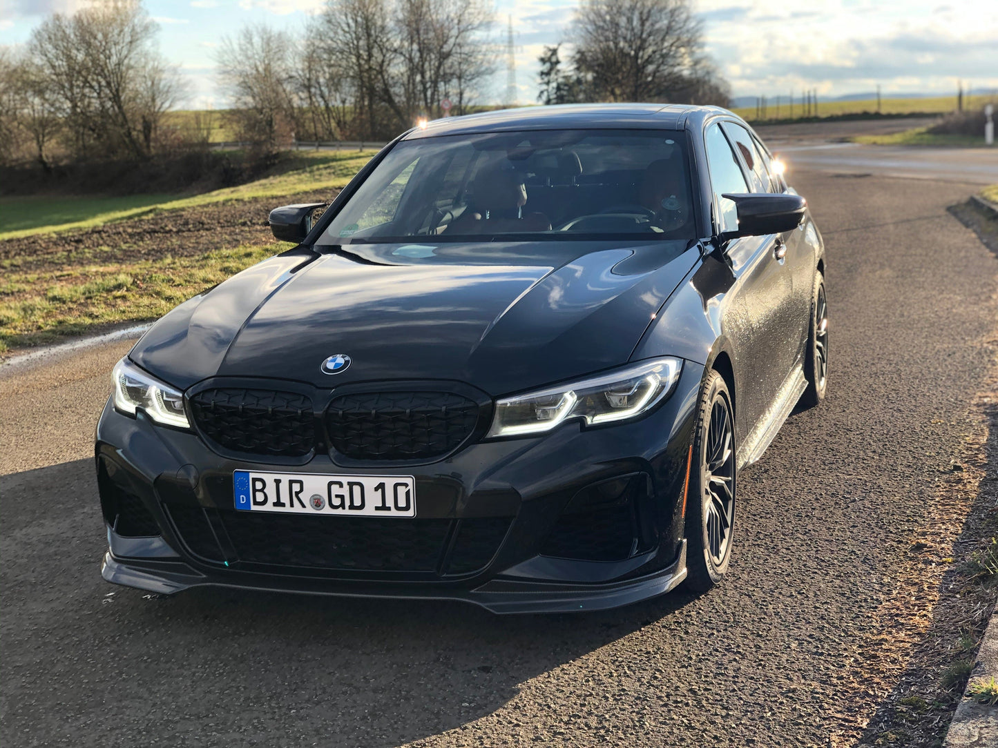 BMW 3 Series G20 Carbon Fibre/Carbon Fiber Body Kit 2018–2022 – M Performance/MP Style Aero/Lip Kit: Front Splitter, Side Skirts, Rear Diffuser, Boot Spoiler – Fits Saloon/Sedan incl M340i – CT Carbon