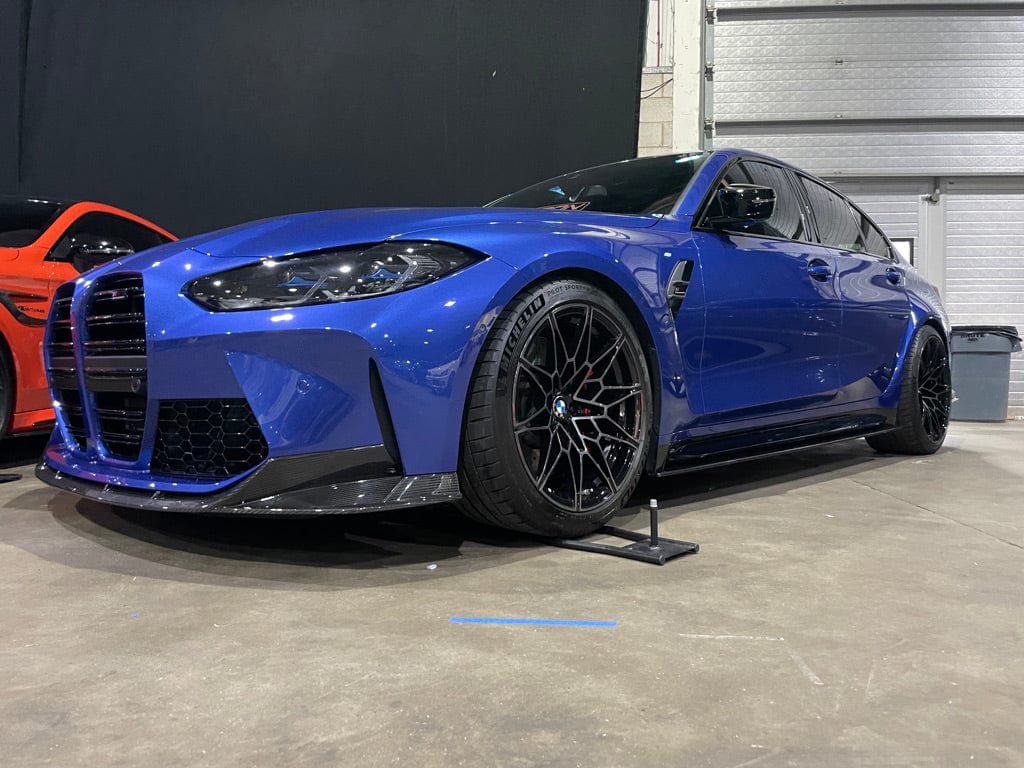 BMW M4 G82 2021-2025 Carbon Fibre/Fiber Body Kit – CT Design V2 Complete Aero Pack: Front Lip Splitter, Side Skirt Extensions, Ducktail Boot/Trunk Spoiler, Rear Diffuser – Pre-Preg Carbon, OEM Fit, M4 Competition Coupe