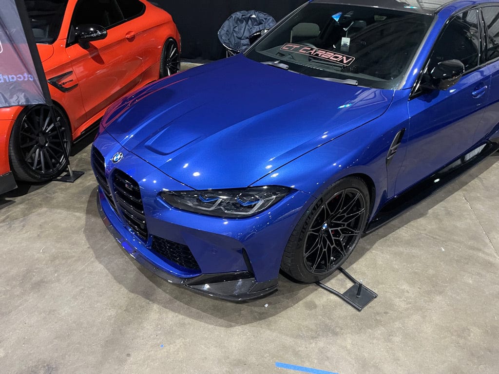 BMW M4 G82 2021-2025 Carbon Fibre/Fiber Body Kit – CT Design V2 Complete Aero Pack: Front Lip Splitter, Side Skirt Extensions, Ducktail Boot/Trunk Spoiler, Rear Diffuser – Pre-Preg Carbon, OEM Fit, M4 Competition Coupe