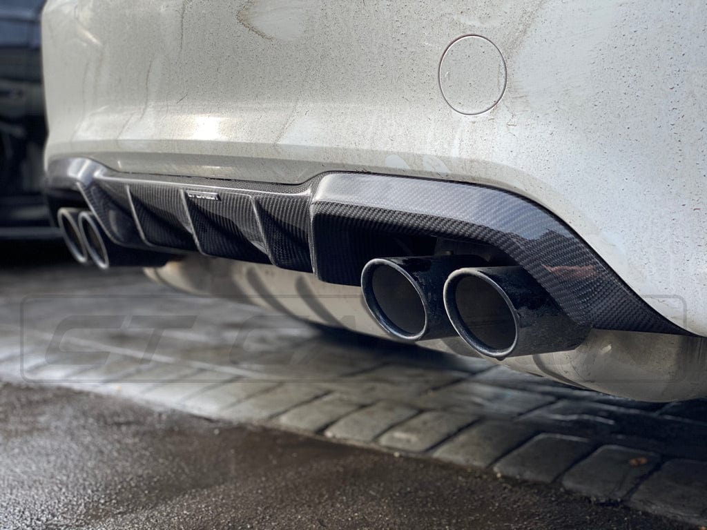 BMW M2 F87 N55 2015-2018 Carbon Fibre/Fiber Full Body Kit – CT Carbon M Performance Style Aero Kit (Front Lip/Splitter, Side Skirts, Rear Diffuser, Boot Spoiler) – Original M2 Pre-Competition