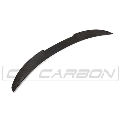 BMW G80 M3 & G20 3 Series Carbon Fibre Rear Lip Spoiler – CT Design Pre-Preg Dry Carbon Boot/Trunk Lid Lip Ducktail, OEM+ Sedan/Saloon (2018+, 2021+) Performance Rear Wing Upgrade