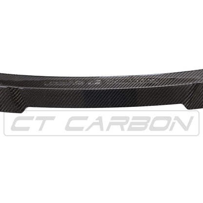 BMW M3 G80 / 3 Series G20 Carbon Fibre Rear Lip Spoiler – CT Style Boot/Trunk Lip Wing | Pre-Preg Dry CFRP, OEM+ M Performance Style | Saloon/Sedan 2018+ (G20) / 2021+ (G80)
