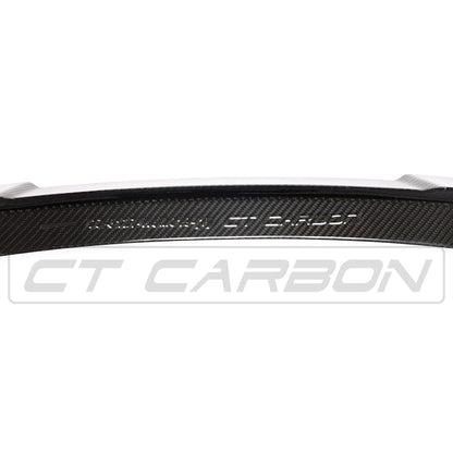 CT Style (CT Design) Carbon Fibre (Carbon Fiber) Rear Lip Spoiler for BMW G80 M3 (2021+) & G20 3 Series (2018+) - Pre-Preg Dry Carbon Trunk/Boot Lip Wing, OEM+ Fitment, Sedan/Saloon Tail Spoiler Upgrade