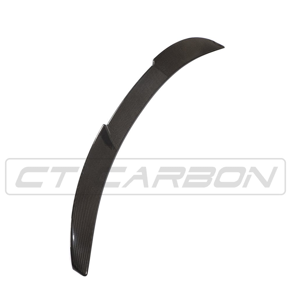 CT Style (CT Design) Carbon Fibre (Carbon Fiber) Rear Lip Spoiler for BMW G80 M3 (2021+) & G20 3 Series (2018+) - Pre-Preg Dry Carbon Trunk/Boot Lip Wing, OEM+ Fitment, Sedan/Saloon Tail Spoiler Upgrade