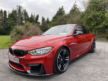 BMW M3 F80 Real Carbon Fibre/Fiber Body Kit 2014-2020 – MP/M Performance Style Full Aero Styling Pack (Saloon/Sedan) by CT Carbon – Front Splitter, Side Skirts, Rear Diffuser, Spoiler