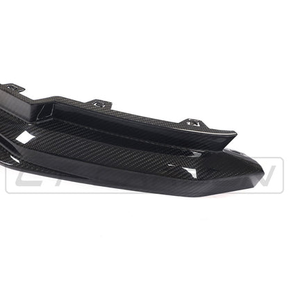 BMW M3 G80/G81 Carbon Fibre Rear Diffuser CT DESIGN - Gloss Pre-Preg | Rear Splitter/Valance/Apron Bumper Insert | Fits 2021–2025 M3 Saloon & Touring, Competition & xDrive | OEM+ Performance Aero