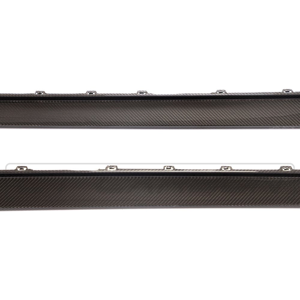 BMW M3 G80/G81 Carbon Fibre Side Skirts & Side Skirt Extensions – CT Design Replacement Rocker Trims, Sill Extensions, Side Blades, Carbon Rocker Panels – 2021+ Saloon/Sedan & Touring