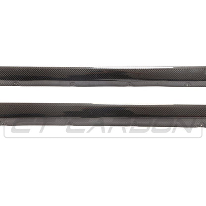 BMW M3 G80/G81 CARBON FIBRE SIDE SKIRT REPLACEMENT - CT DESIGN