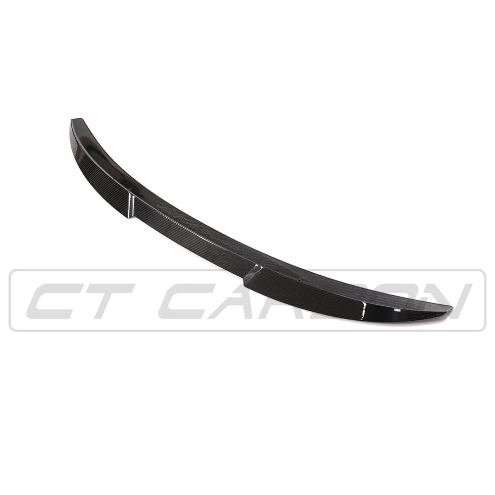 BMW M4 G82 & 4 Series G22 Coupe Carbon Fibre/Fiber Rear Lip Spoiler/Boot Lip | Boot Lid/Trunk Ducktail Wing/Tail Spoiler | Gloss Pre-Preg OEM+ Fit | CT Design (2020+)