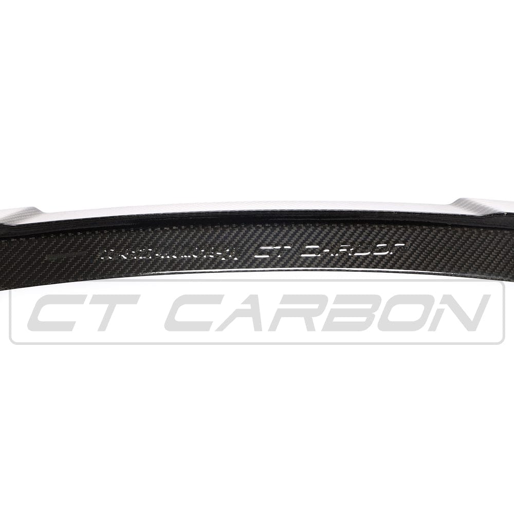 BMW M4 G82 & 4 Series G22 Coupe Carbon Fibre/Fiber Rear Lip Spoiler/Boot Lip | Boot Lid/Trunk Ducktail Wing/Tail Spoiler | Gloss Pre-Preg OEM+ Fit | CT Design (2020+)