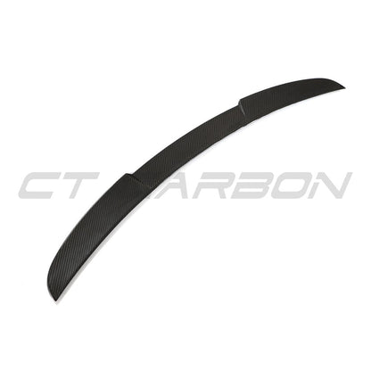 BMW M4 G82 & 4 Series Coupe G22 Carbon Fibre Rear Boot Lid/Trunk Lip Spoiler – M4‑Style Ducktail Wing | CT Carbon OEM+ Fit (2020+)