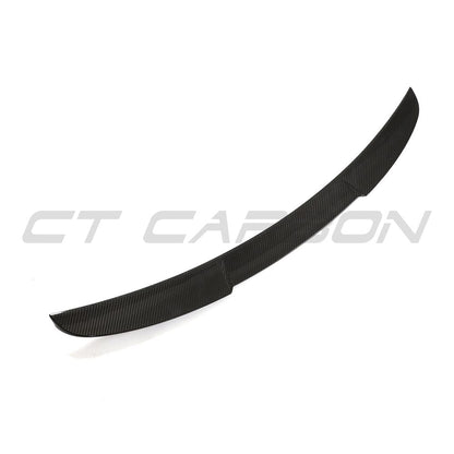 BMW M4 G82 & 4 Series Coupe G22 Carbon Fibre Rear Boot Lid/Trunk Lip Spoiler – M4‑Style Ducktail Wing | CT Carbon OEM+ Fit (2020+)