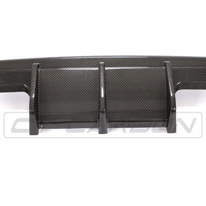 BMW M4 G82/G83 Carbon Fibre Rear Diffuser by CT Design - Performance Rear Valance / Bumper Insert Splitter Lip Trim Undertray (2021+) Pre-Preg OEM+ Aero for M4 Coupe & Convertible