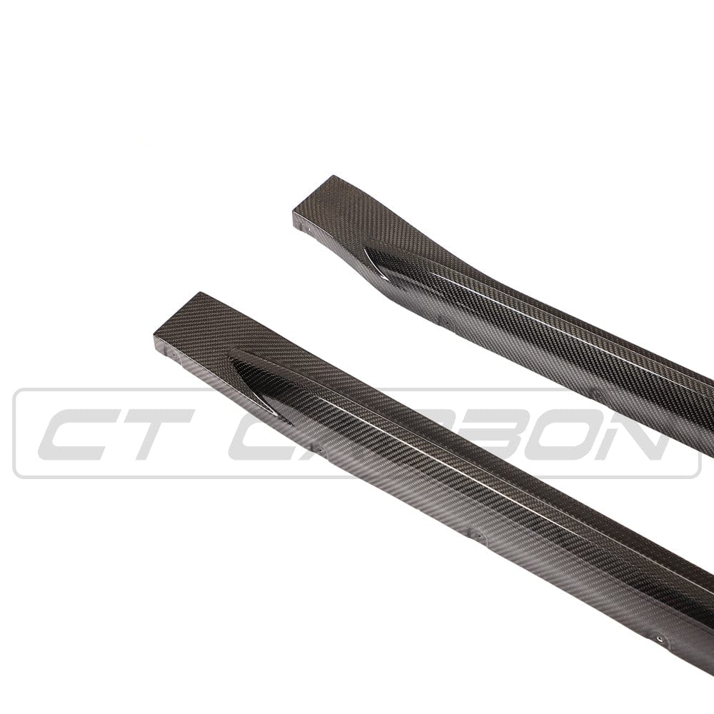BMW M4 G82/G83 CARBON FIBRE SIDE SKIRT REPLACEMENT - CT DESIGN