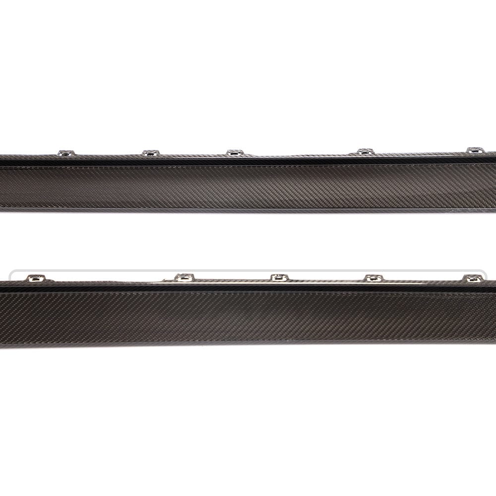 BMW M4 G82/G83 Carbon Fibre Side Skirts – CT Style Prepreg Dry Carbon Sill Extensions/Rocker Panel Covers/Side Splitters/Side Blades | 2021+ Coupe & Convertible | OEM+ Replacement Aero Kit, BMW Performance Style by CT Design