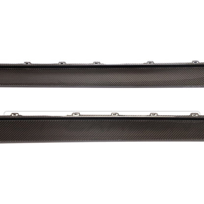 BMW M4 G82/G83 Carbon Fibre Side Skirts – CT Style Prepreg Dry Carbon Sill Extensions/Rocker Panel Covers/Side Splitters/Side Blades | 2021+ Coupe & Convertible | OEM+ Replacement Aero Kit, BMW Performance Style by CT Design